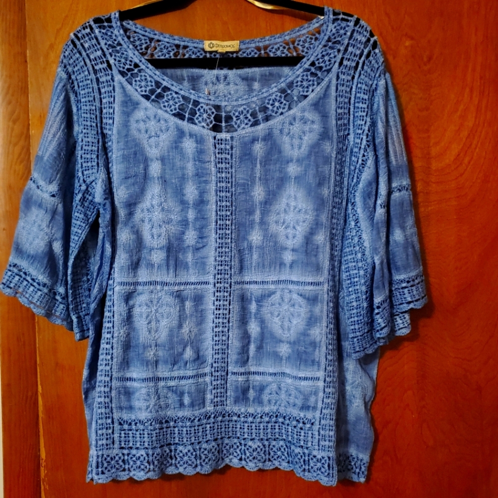 Democracy Blouse NWT